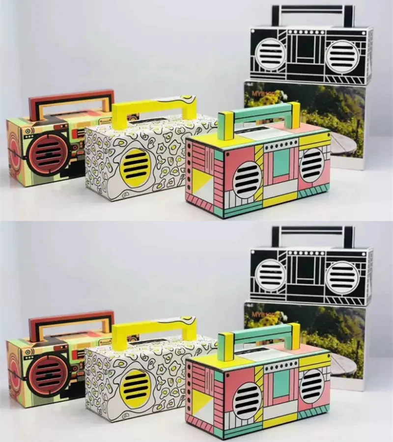 Новый беспроводной Bluetooth динамик открытый портативный сабвуфер - Цена: 