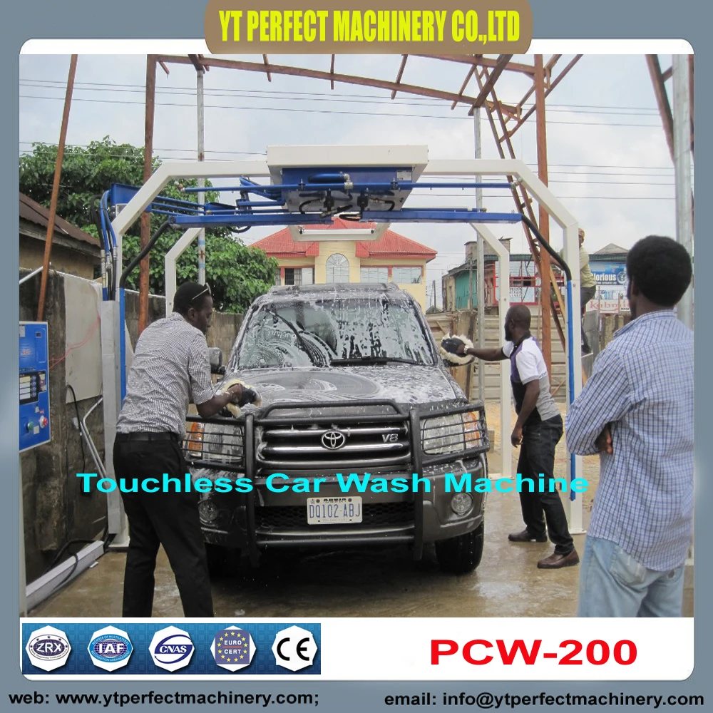PCW-200 полу-автоматическая бесконтактная автомойка оборудование | Автомобили и