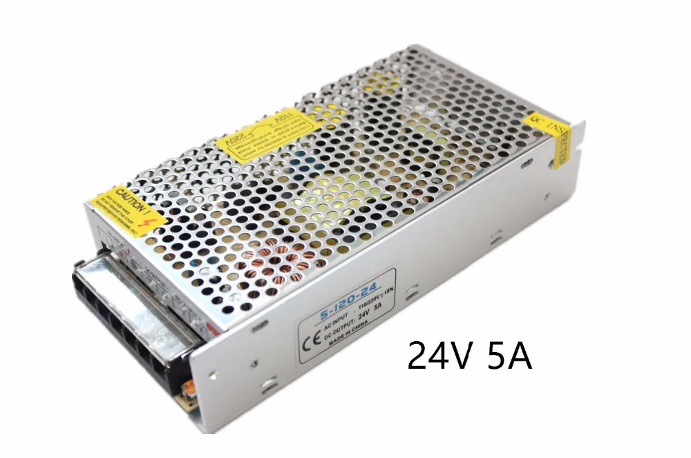 Адаптер питания для светодиодной ленты переменный ток 110 в 220 В постоянный 24 1A 2A 5A