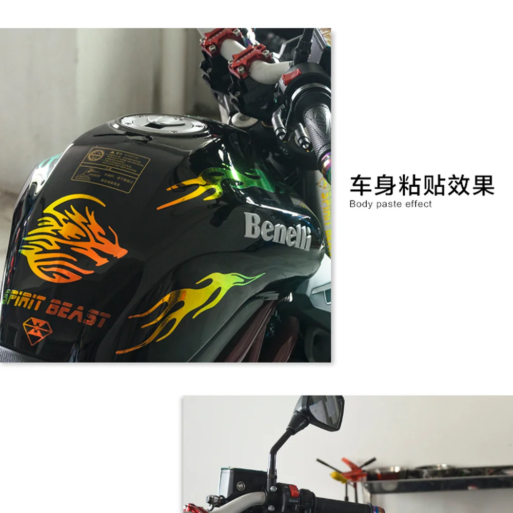 Наклейки на мотоцикл SPIRIT BEAST для Africa Twin Tmax Trk502 Mt 03 Moto Guzzi S1000xr Gsr 600 Bmw S1000rr Sv650 Vespa Sprint