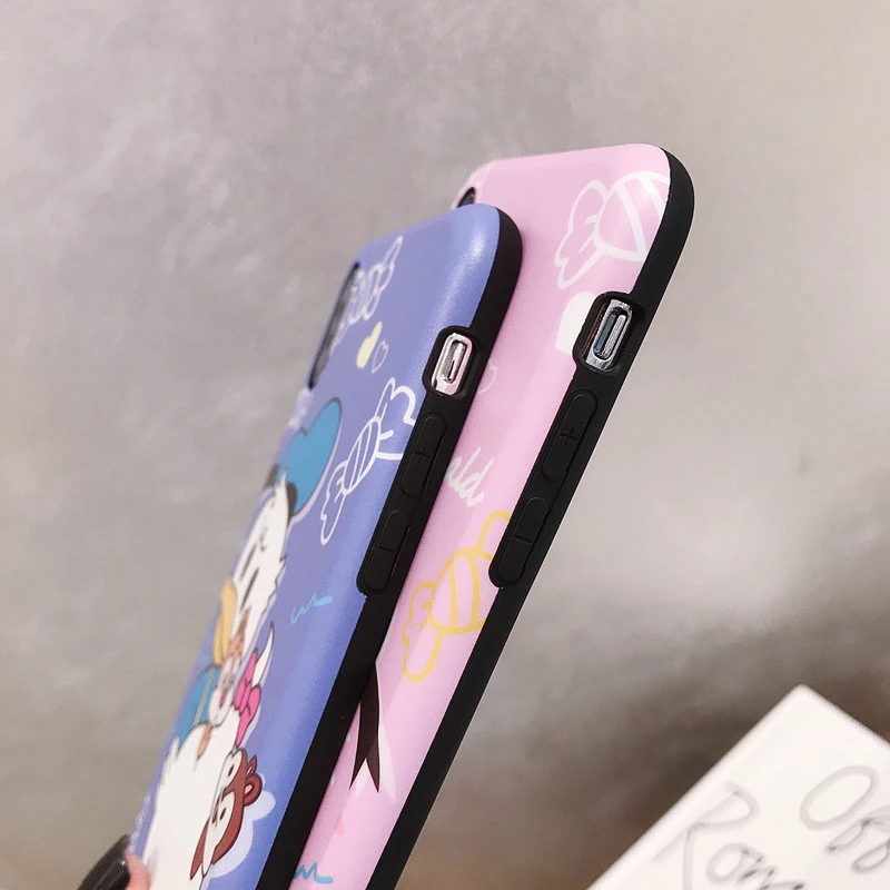 GYPHCA милый мультфильм Дональд Дак телефон чехол для iPhone 6 6s 7 8 Plus Мода IMD мягкая