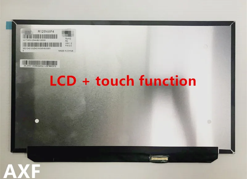 Новый оригинальный ЖК-экран в сборе для thinkpad X280 X280S R125NWF4 с сенсорной функцией |