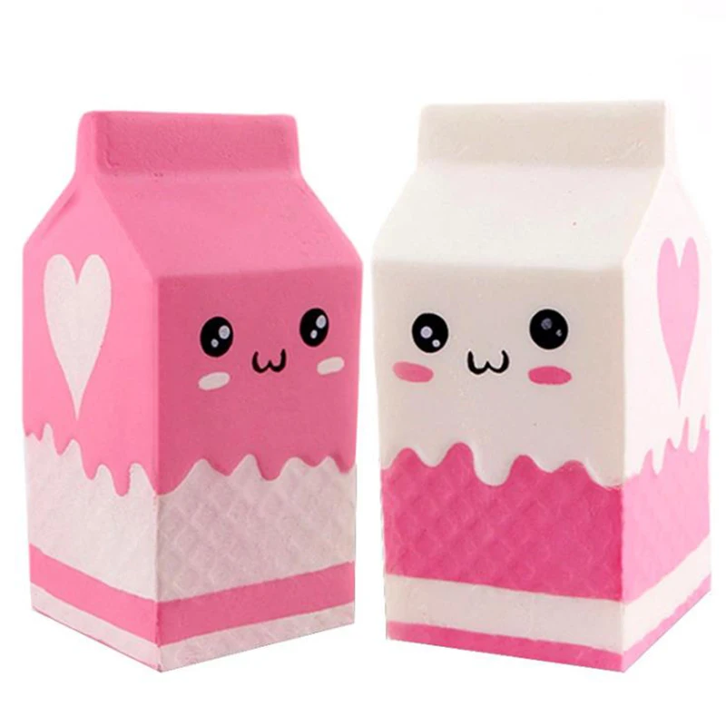 

Jumbo Milk Carton Squishy PU Simulation Series Toys Slow Boost Cream Scented Soft Squeeze Fidget Toy Anti stress for Kid Gift