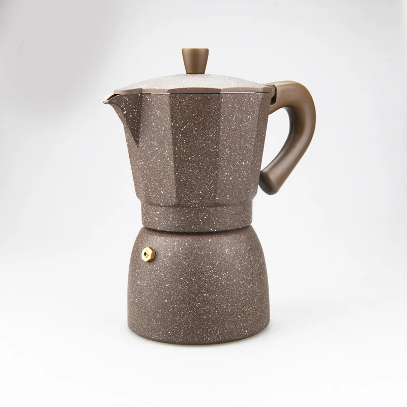 OBR кофейные горшки алюминиевый эспрессо латте Кофеварка гейзерная для газовой