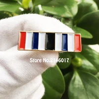 10pcs wholesale rectangle shape army custom soft enamel pins badges souvenir metal craft 30mm military rank lapel pin and brooch