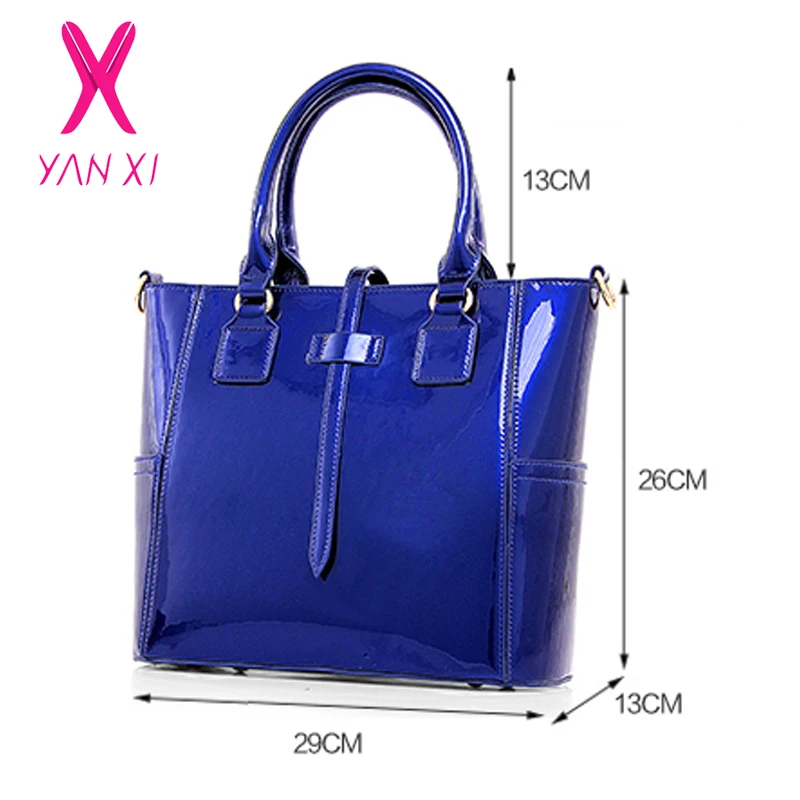 Yanxi Новый Интернет-магазин fashion леди плечо Сумка Дизайнерские синие сумки