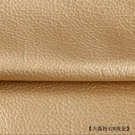 light golden JaneYU 50x138 см самоклеящаяся кожаная мягкая кожаная обивка салона автомобиля диван кожаная ткань самоклеящаяся искусственная кожа - Цвет: light golden
