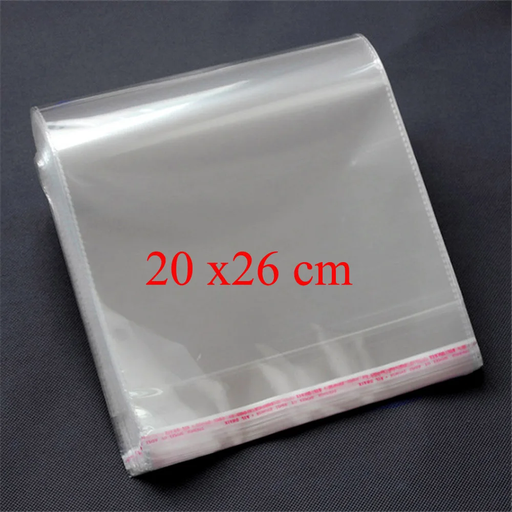 300pcs 20x26cm 20/40/50/100/300/500/1000 шт.; ; детское нижнее белье "сделай сам" прозрачные целлофановые пакеты Пластик из полиуретана с открытыми порами карты Дисплей самоклеющиеся кожуру печать - Цвет: 300pcs 20x26cm
