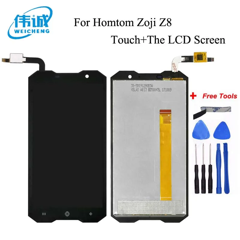 HOMTOM ZOJI Z8 ЖК дисплей + сенсорный экран 100% оригинальный протестированный