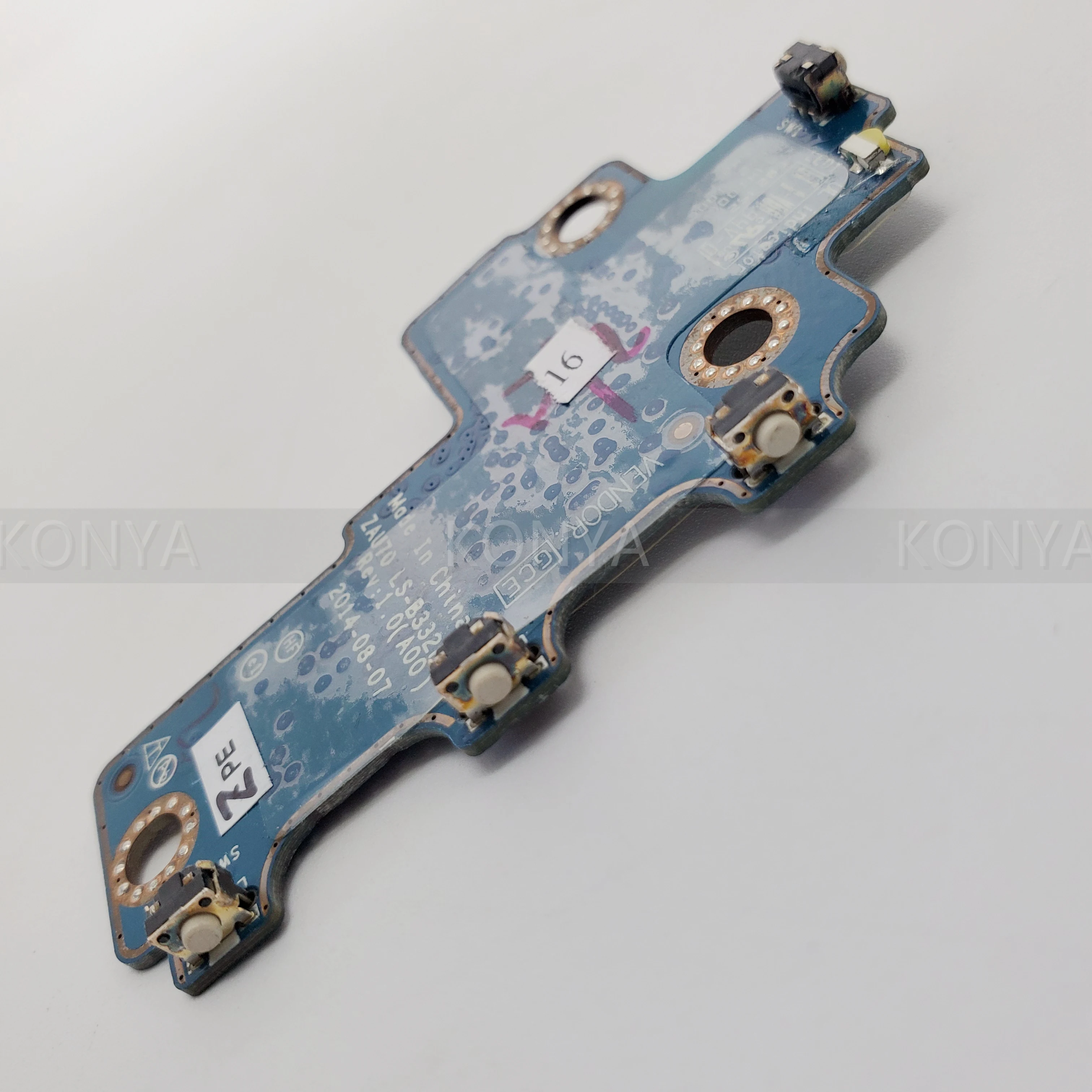 Новый оригинал для Dell Latitude 13 7350 матрица кнопки питания ZAU70 LS-B332P | Компьютеры и офис