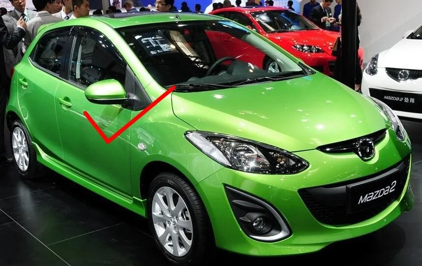 HARBLL 2 шт. чехол для зеркала заднего вида Mazda 2|rearview mirror cover|mirror rearviewcover |