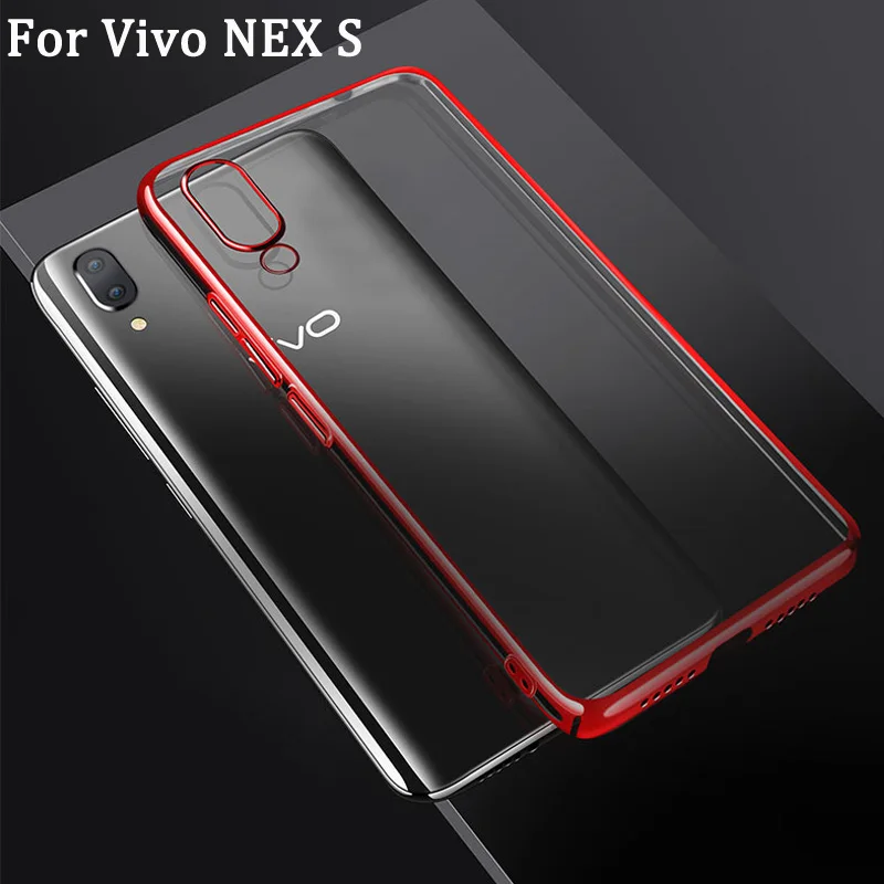 Модный жесткий силиконовый чехол с цветочным рисунком для Vivo Nex S Screen fingerprint phone case
