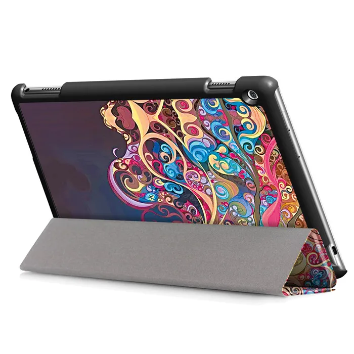 Полиуретановый чехол-подставка для huawei Mediapad M3 Youth Lite 10 BAH-W09 BAH-AL00 10," Tablet+ 2 шт Защитная пленка для экрана