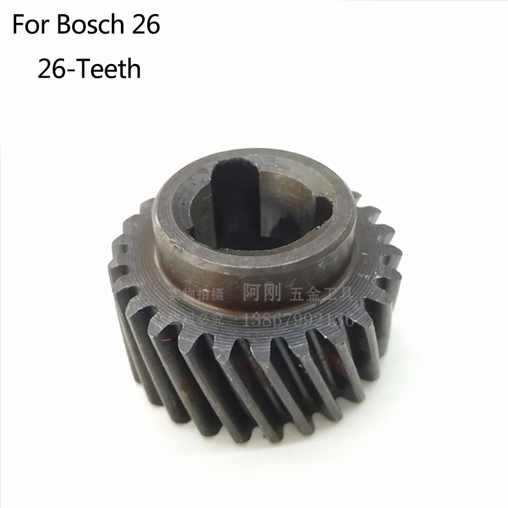 

Free Shipping! 26-Teeth Drill Hammer tool accessories 087 Gear shaft for Bosch 26 , High-quality!