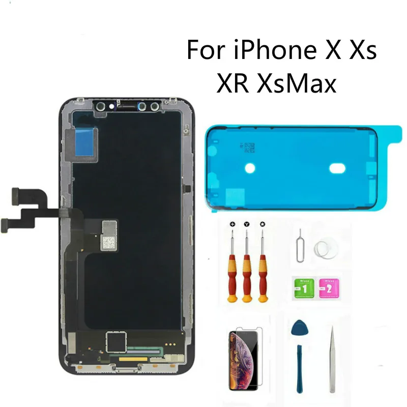 ЖК дисплей для iPhone X Xs Tianma OEM сенсорный экран дисплеи с дигитайзером запасные