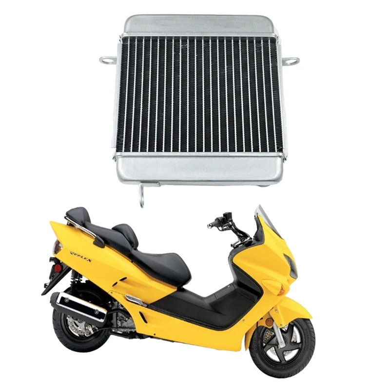 Honda скутер NSS250 REFLEX ABS 2001-2007 Двигатель мотоцикла Радиатор двигателя велосипеда алюминиевые запасные части охлаждения