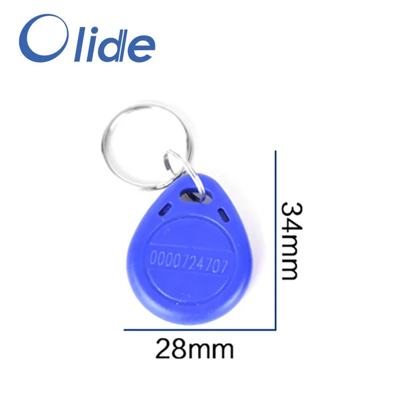 EM4100 не копировальная ID/IC карта ключ для кардридера Смарт RFID тег карты 125