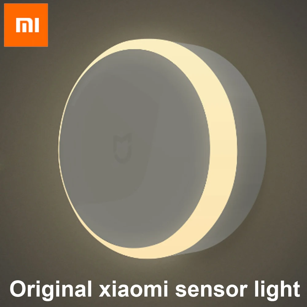 Xiaomi датчик mijia светильник светодиодный индукционный инфракрасный датчик человеческого тела ightness умный контроль светочувствительный светильник лампа