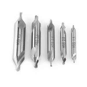 5 шт высокое Скорость Сталь центровочное сверло биты 60 градусов угол Тип в центровочное сверло высокое Скорость Сталь для Мощность инструменты 1,522,534 мм