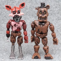 five night at freddy anime figure fnaf bear action figure pvc model freddy toys for children gifts