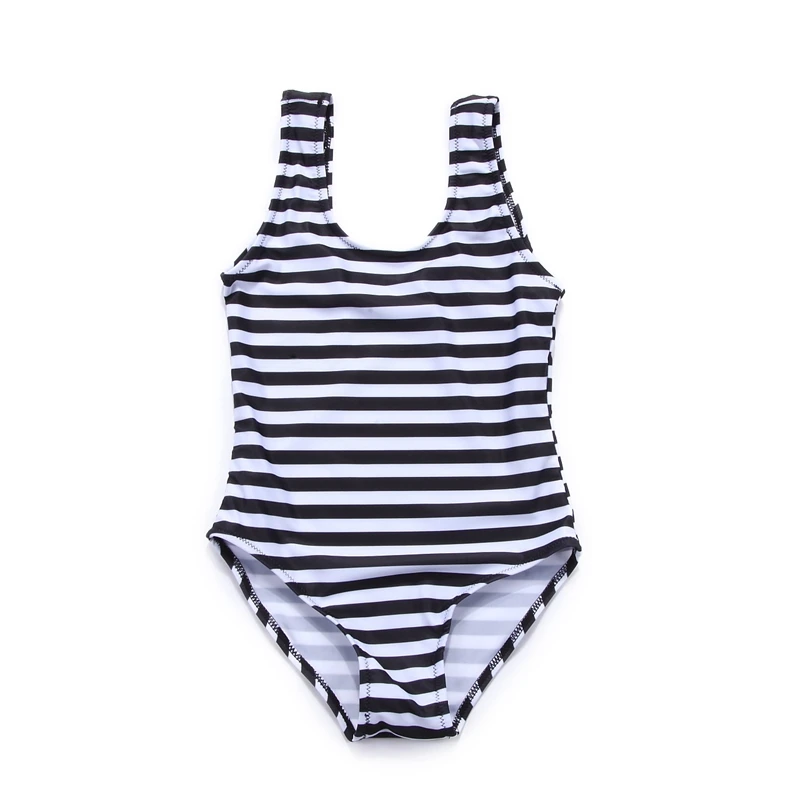 2018 летние Одна деталь купальник монокини Для женщин в полоску без рукавов