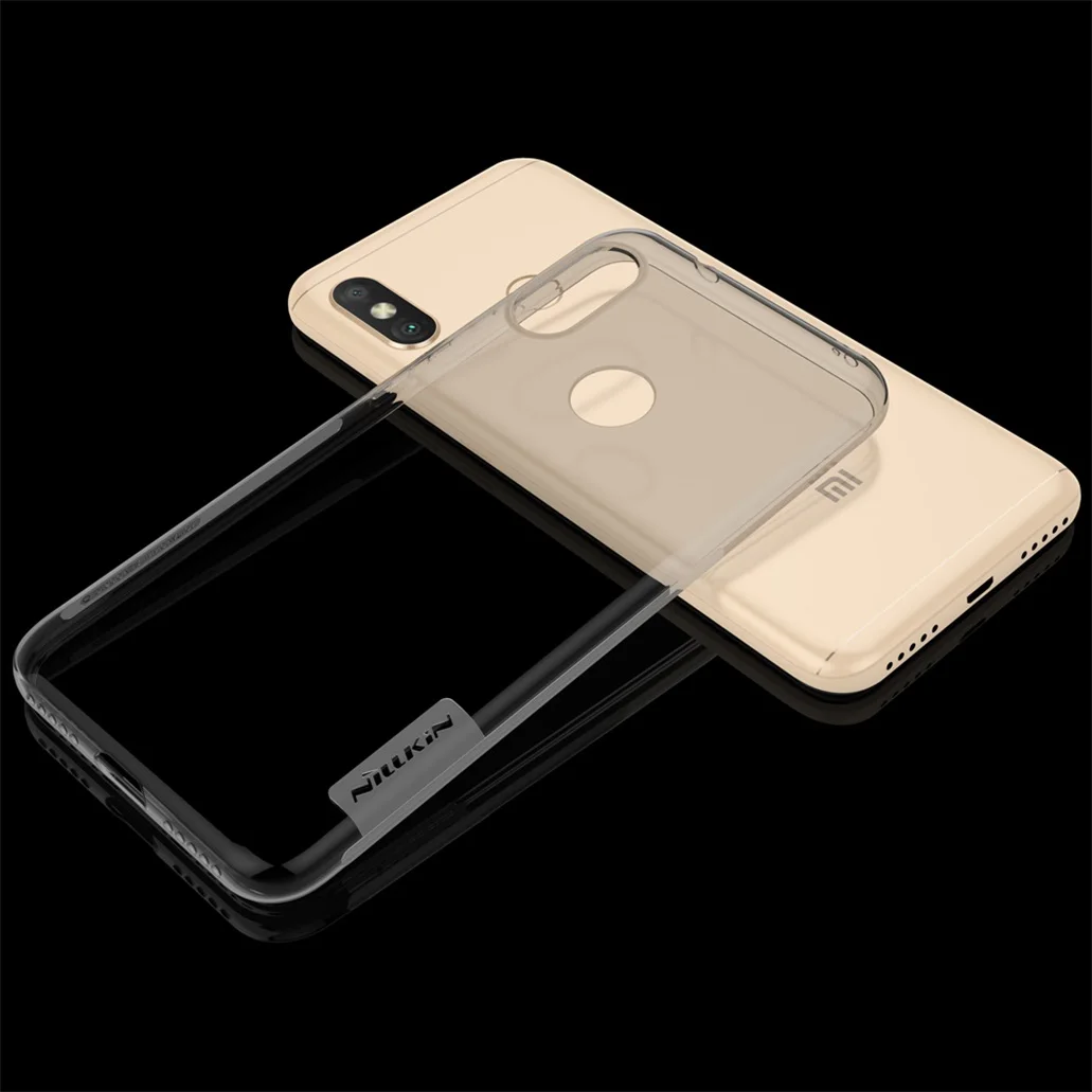 Xiaomi mi A2 Lite чехол красный Redmi 6 Pro чехол Nillkin природа прозрачный мягкий кремний ТПУ протектор задняя крышка для Red mi 6 Pro