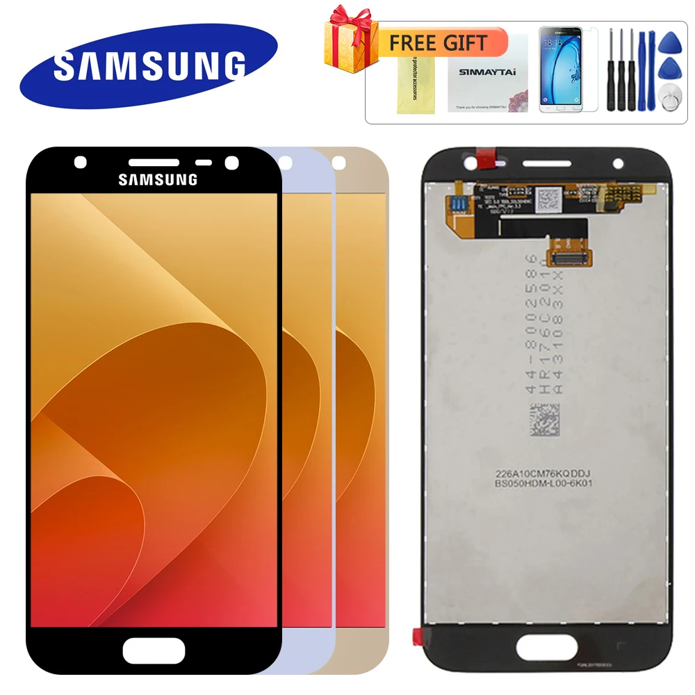 ЖК-дисплей с сенсорным экраном и дигитайзером для Samsung Galaxy J3 2017 J330F сборка