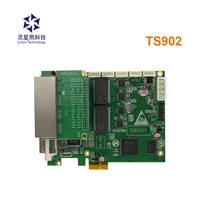 linsn ts902 ts902d control card led sending card 4 ports output sending card work with rv801d rv901 rv801 for led module screen