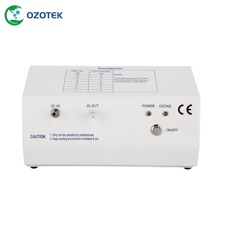 

Generador de ozono terapia médica MOG003 12VDC 5-99ug/ml con regulador de oxígeno envío gratis