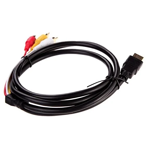1 5 м Совместимость видео 3 RCA кабель HDMI AV и аудио адаптер желтый|Кабели HDMI| |