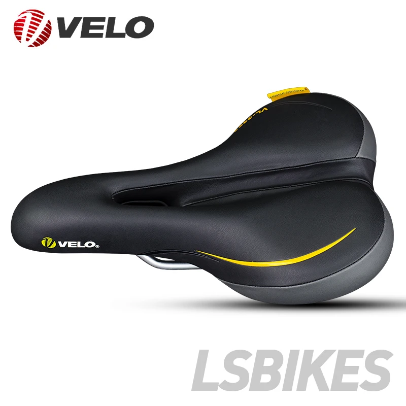 Velo 3205 велосипедное седло Pro Mtb широкое комфортное мягкое сиденье для велосипеда