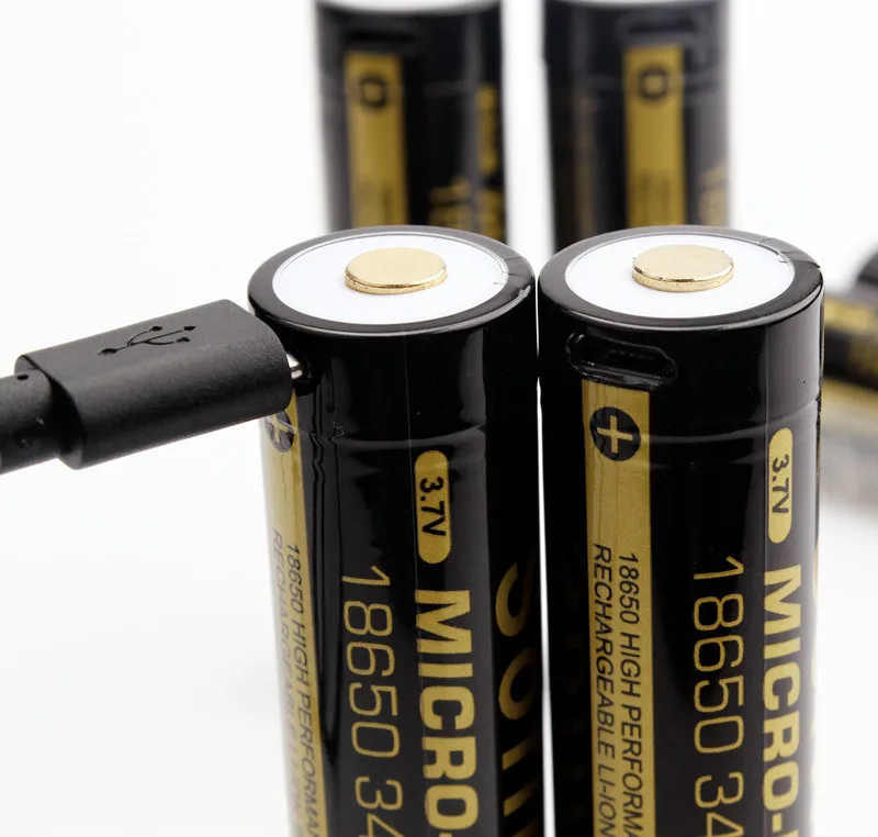 Sofirn 18650 аккумулятор с прямым USB портом 3400 мАч 3,7 в USB перезаряжаемая батарея 5 В Высокая емкость литиевая батарея с индикатором