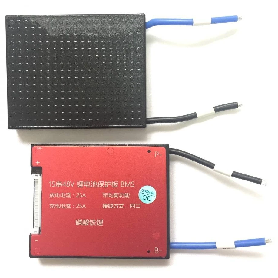 15S 48V 20A 25A 35A 45A 60A BMS система управления батареей PCM PCB для Lifepo4 Аккумуляторный блок с балансом