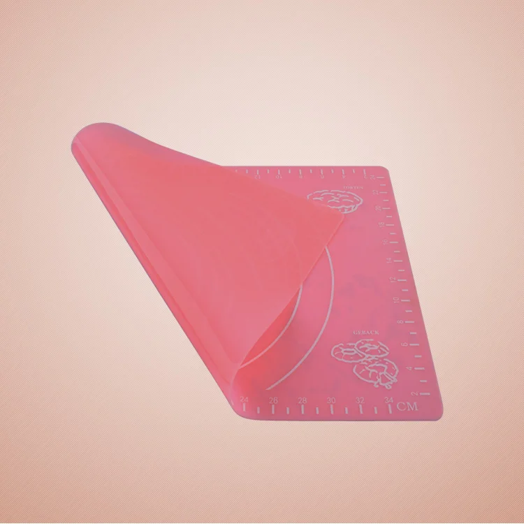 Силиконовый Противоскользящий коврик BAKEST с калибровкой для раскатки теста | Дом