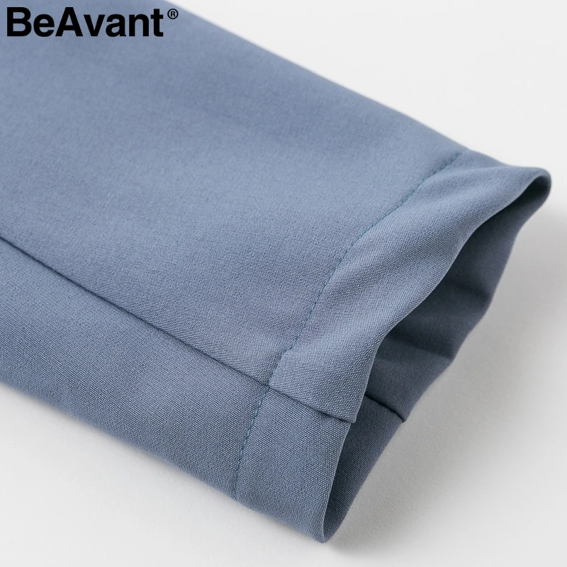 BeAvant Sexy one shoulder womens blazer Asymmetrical buttons work autumn female blazers Elegant office ladies blazers coat