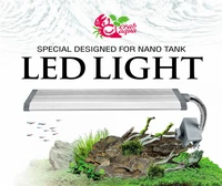 taiwan original small crab series 20 30 cm mini water tank fish tank aquarium led clip light lamp