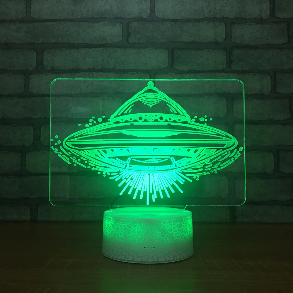 Креативный маленький 3d ночник с Usb разъемом маленькие светильники сенсорным