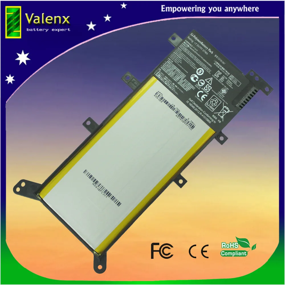 7.5в 37Wh аккумулятор C21N1347 Аккумулятор для ноутбука ASUS X555 X555LD F555A X555L X555LB X555LN F555U W519L