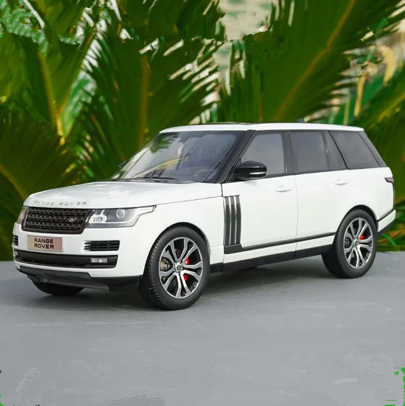 1:18 передовая игрушечная машинка из сплава, высокая имитация RANGE ROVER SUV, Коллекционная модель литой металлической модели игрушечного автомобиля