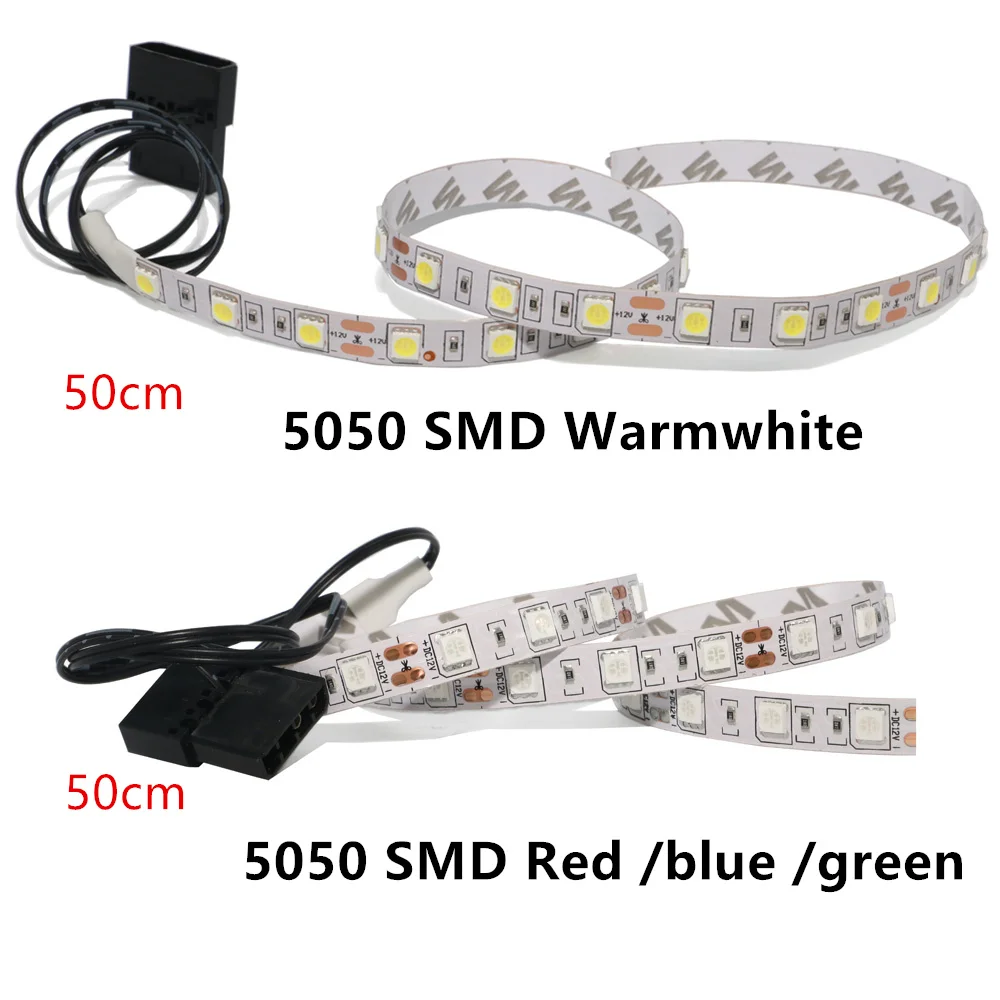 Приклеивающаяся лента для компьютера 5050 SMD 12 В постоянного тока|Светодиодные