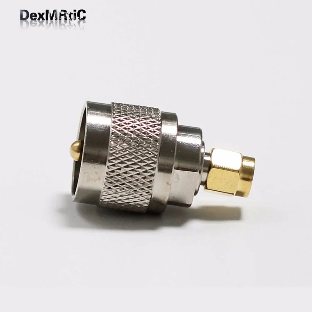 1 шт. УВЧ штекер PL259 переключатель SMA RF коаксиальный переходник прямой