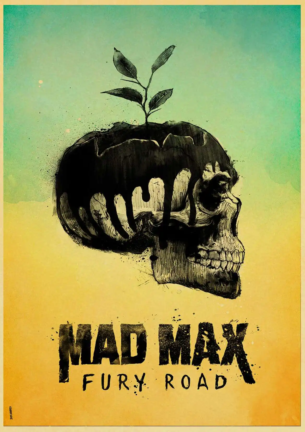 Фильм плакат MAD MAX Арт Ретро плакат Принт фильм картина для гостиной украшение стены живопись обои