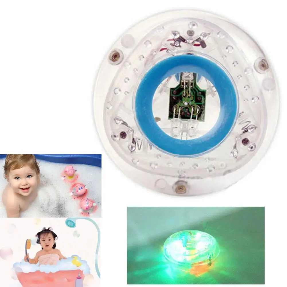 Светодиодная игрушка для ванной детские игрушки меняющие цвет