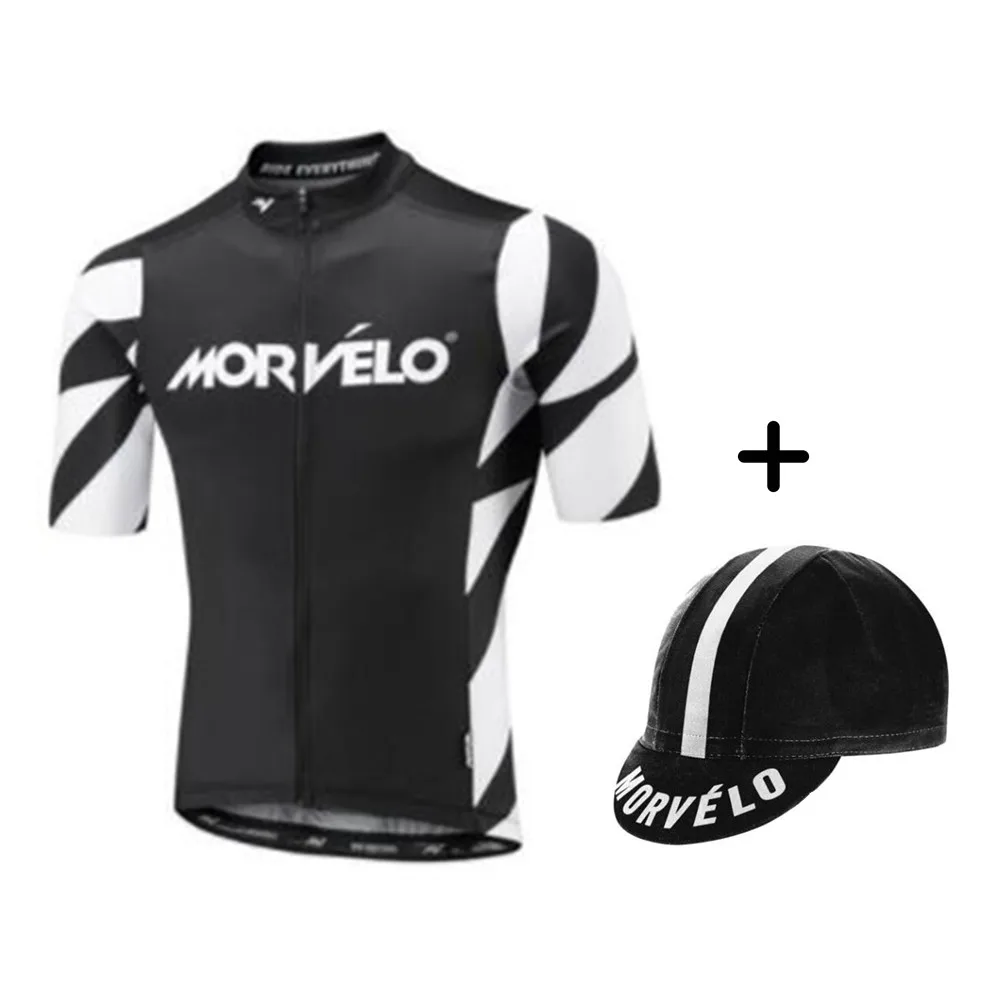 Мужская одежда для велоспорта morvelo из Джерси с коротким рукавом и шапки езды на