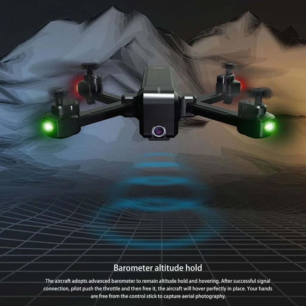 MJX X103W 5G WIFI FPV GPS складной Радиоуправляемый Дрон с 2K HD камерой режим следования за