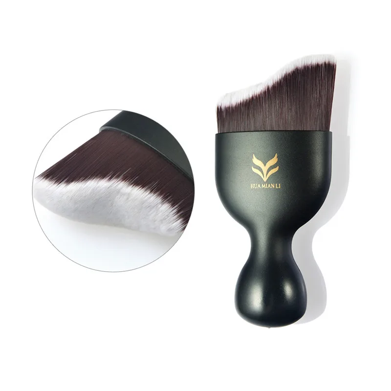 Профессиональная Кисть для макияжа S с волнистой дугой изогнутая основа основы