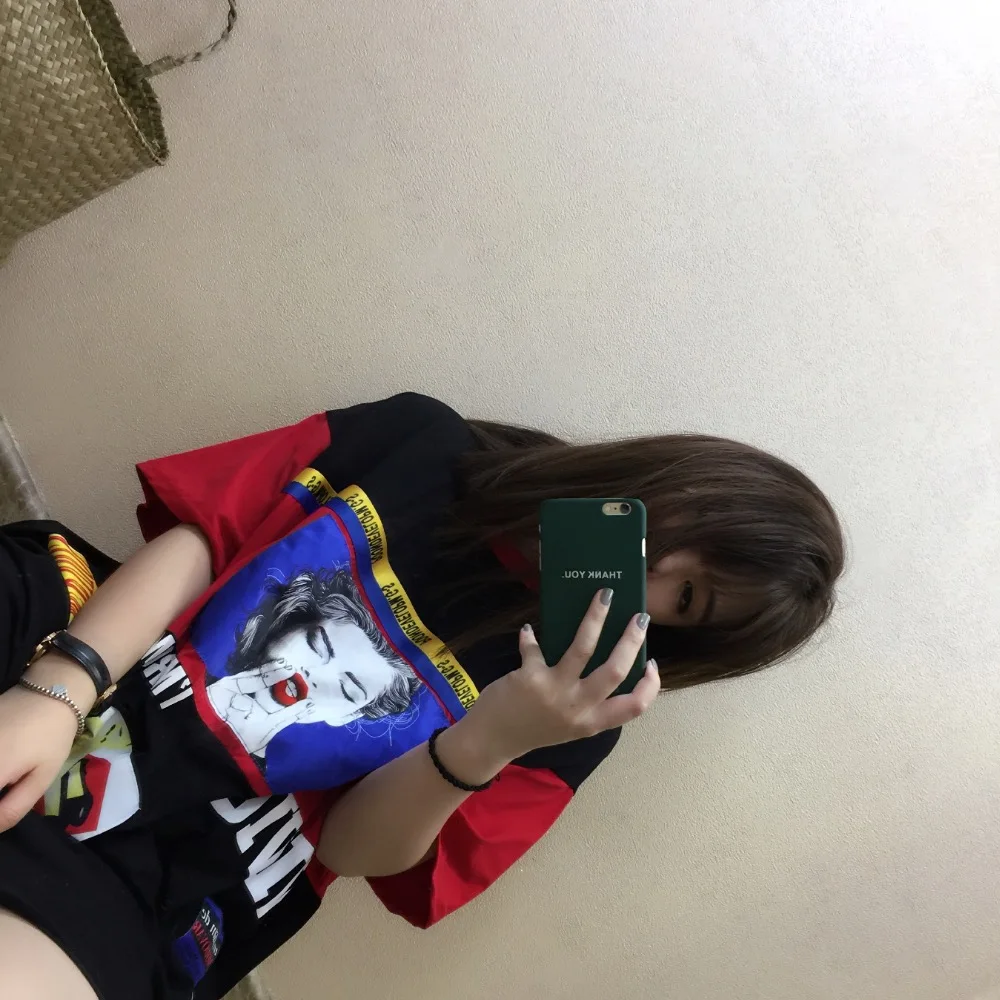 Лето 2017 г. женские хлопок платье с лифом футболкой Повседневная негабаритных