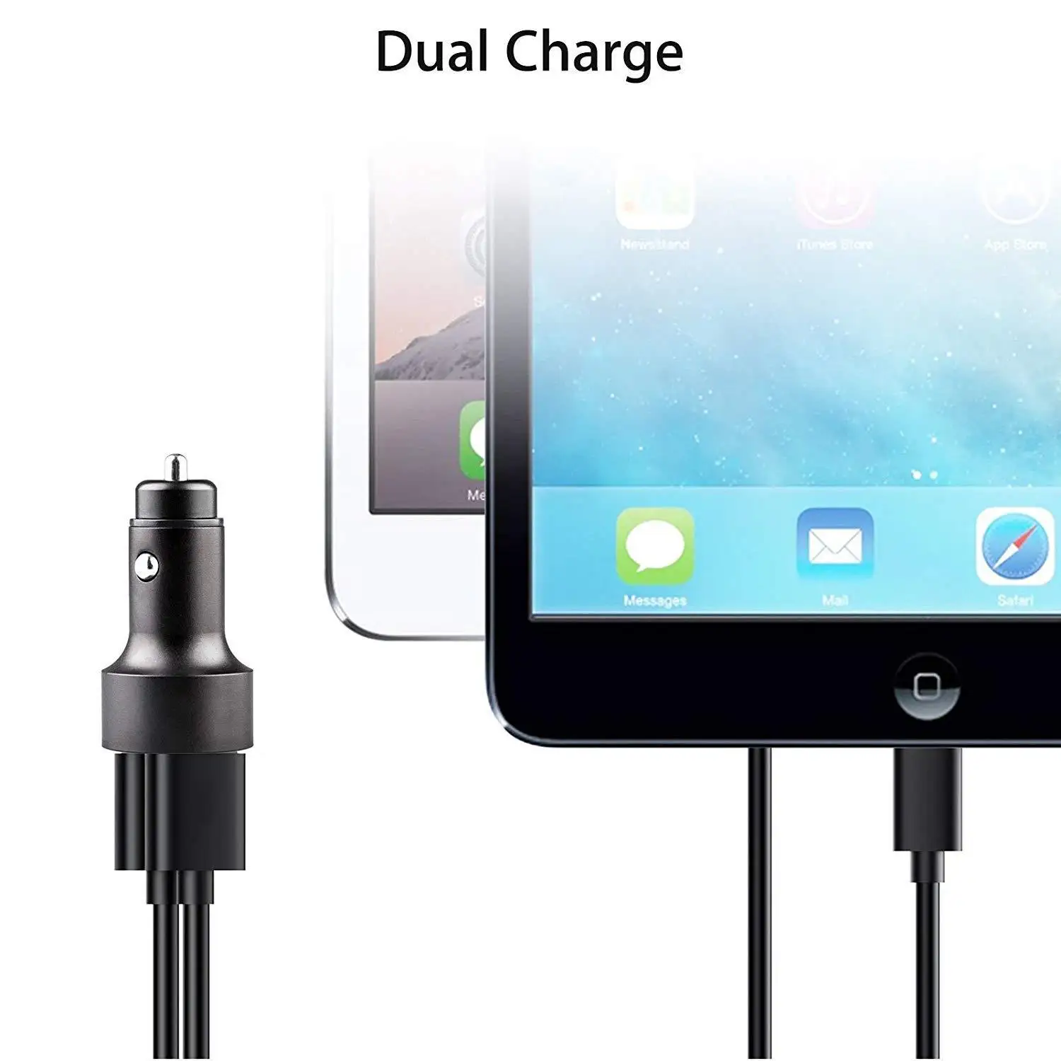 Горячая Bluetooth светодиодный дисплей автомобиля GPS слежения локатор двойной USB 3.1A