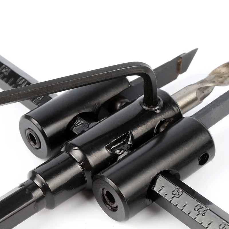 120 мм регулируемые дерево гипсокартон круг резка сверление отверстий бит пила