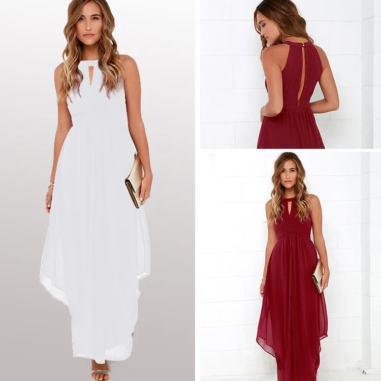 ADIBO Праздничное платье дешевая одежда Китай Vestidos De Festa Длинные шифон женское с